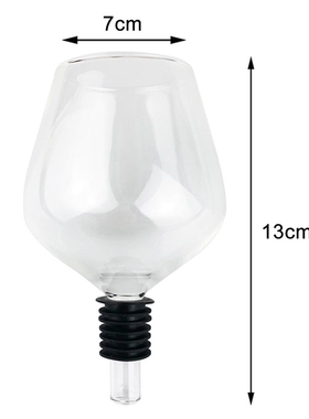 Hot Drinking Directly from Bottle Clear Wine Glass Goblet Ch