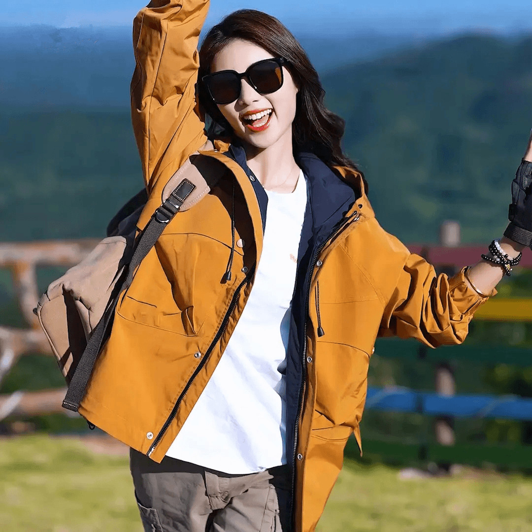 德国连帽冲锋衣男女秋冬新款户外旅行宽松登山服防水夹克2026新款,户外/登山/野营/旅行用品,冲锋衣,淘宝优惠券,粉丝福利购,淘宝优惠卷