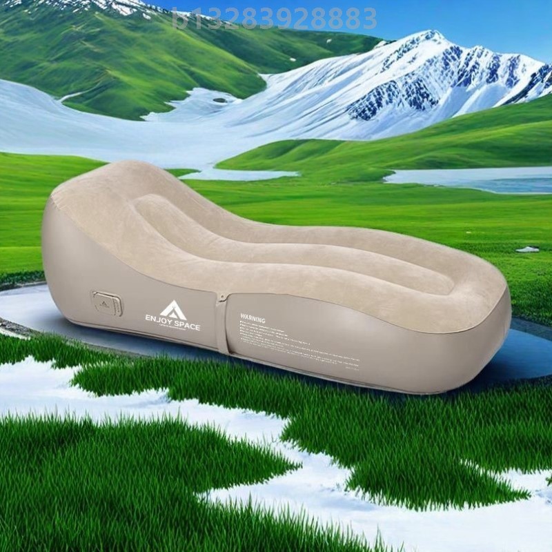 充气沙发户外休闲懒人午休便携新款床垫全自动露营躺椅可折叠便携