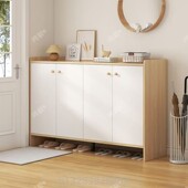 鞋 架 柜门口楼道家用大容量玄关柜一体入户经济型收纳储物柜新款