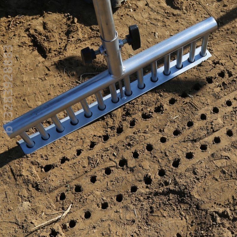 种葱神器栽葱栽苗器打眼大葱叉子自动打孔工具洋葱种菜移栽移苗器