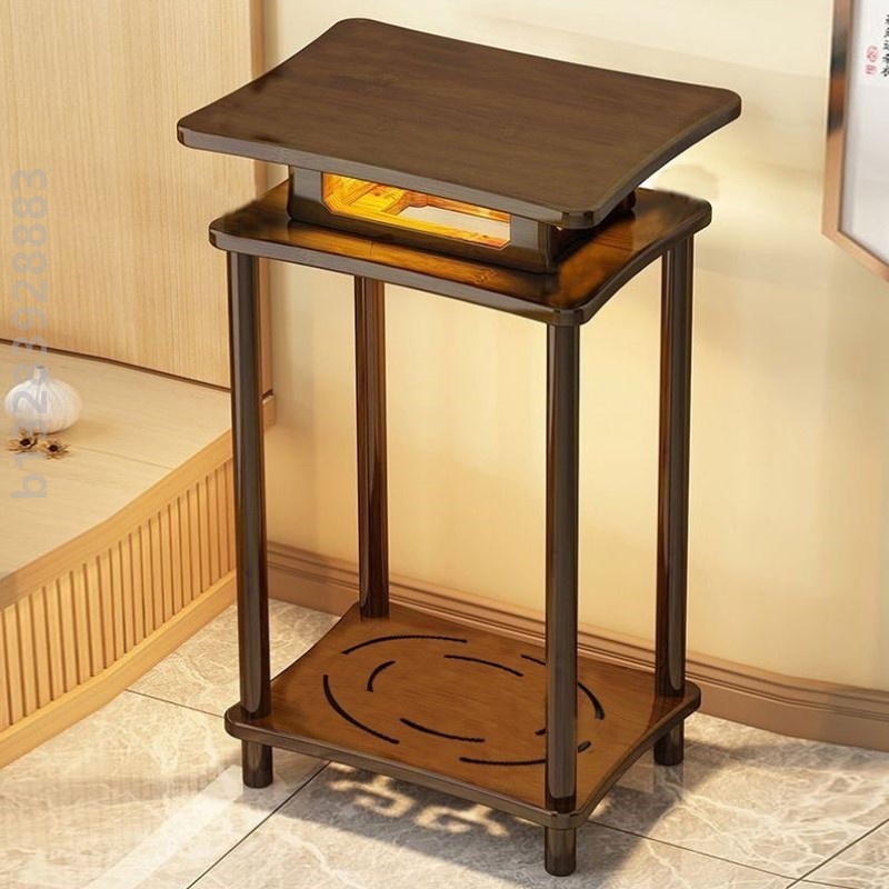 花架子室内家用楠竹多层落地花台装饰盆栽多肉新中式花盆置物花架