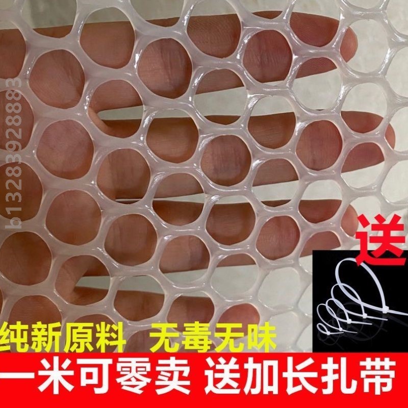 塑料网养殖网围栏防护网胶网养鸡鸭鹅漏粪隔离网片养蜂蚕小孔网格