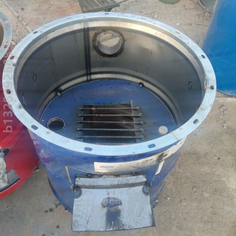 特大农村柴火油桶改装锅台酒席专用加厚灶台宴席移动新款家用