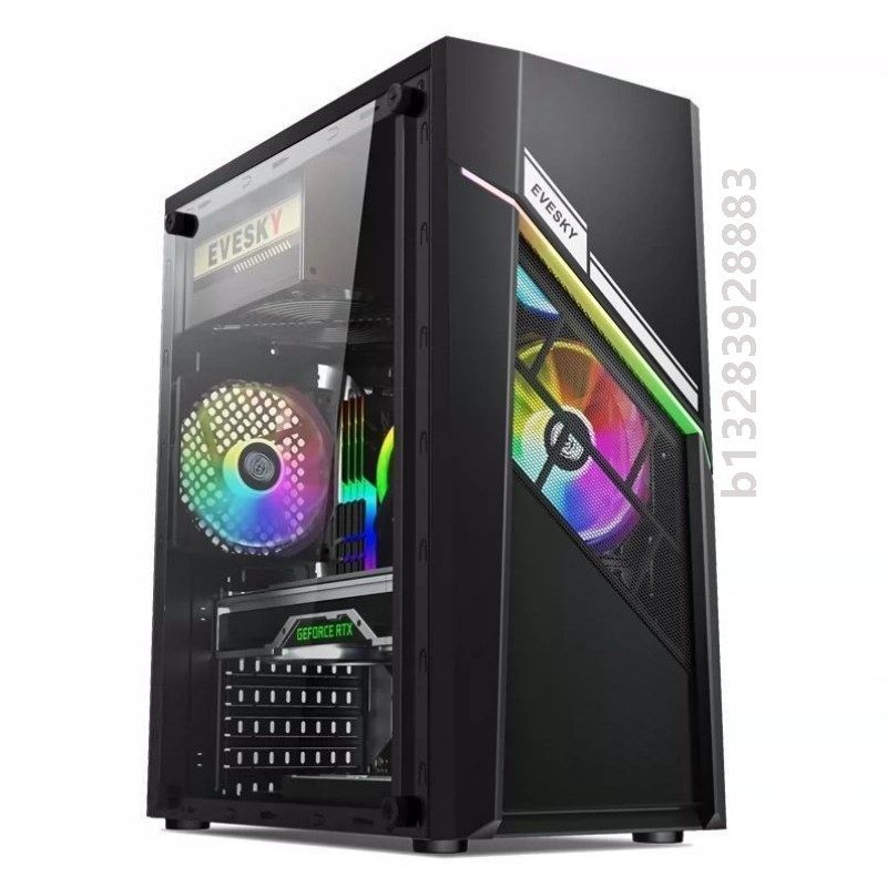 E5双路80核工作室模拟器游戏多开/3D建模渲染Ai跑图高配台式主机