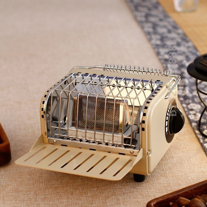 户外卡式取暖炉露营帐篷室内无烟煮茶新款多功能便携式炉子取暖器