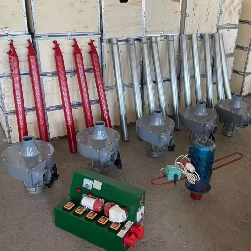 粮库单管风机粮仓玉米小麦稻谷抽湿散热吸式储粮食降水降温通风机