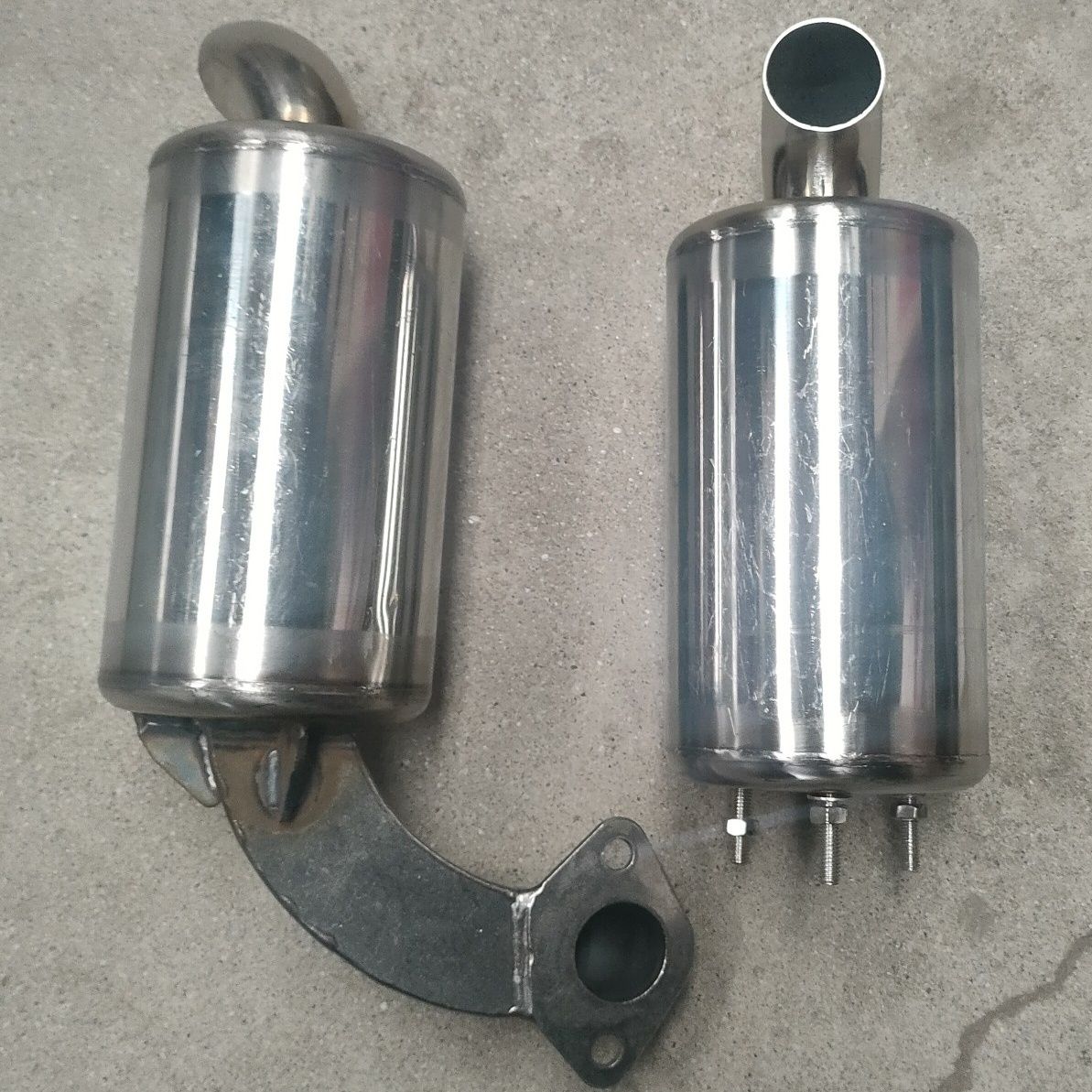 单缸柴油机手扶拖拉机不锈钢消声器总成R175R180排气管烟筒