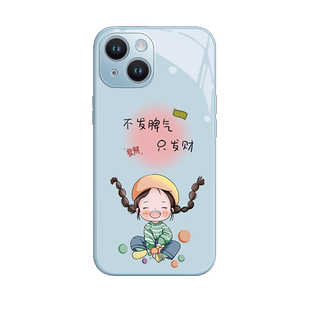 苹果15手机壳17pro新款女iphone16plus全包14promax防摔13玻璃12带挂绳11女款xr硬壳硅胶高级小众可爱适用