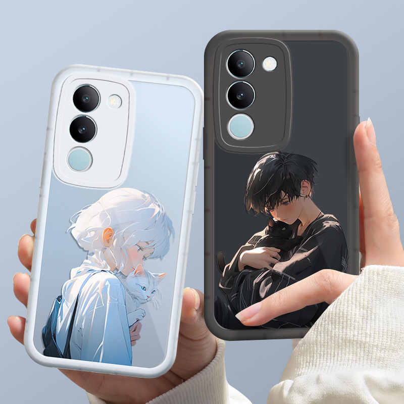 vivos17硅胶透明手机壳情侣