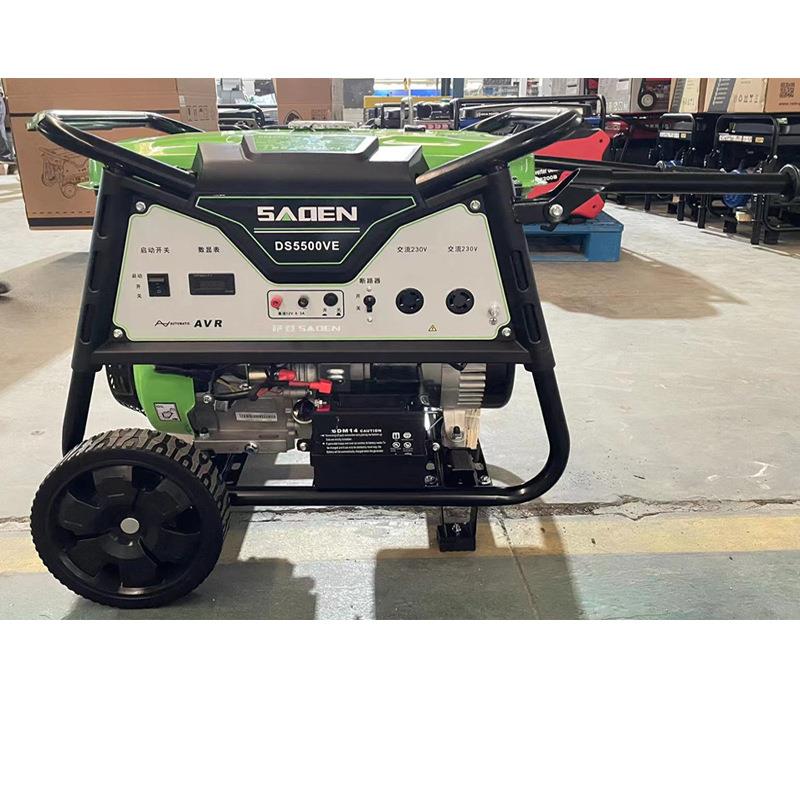 5千瓦开架单相汽油发电机