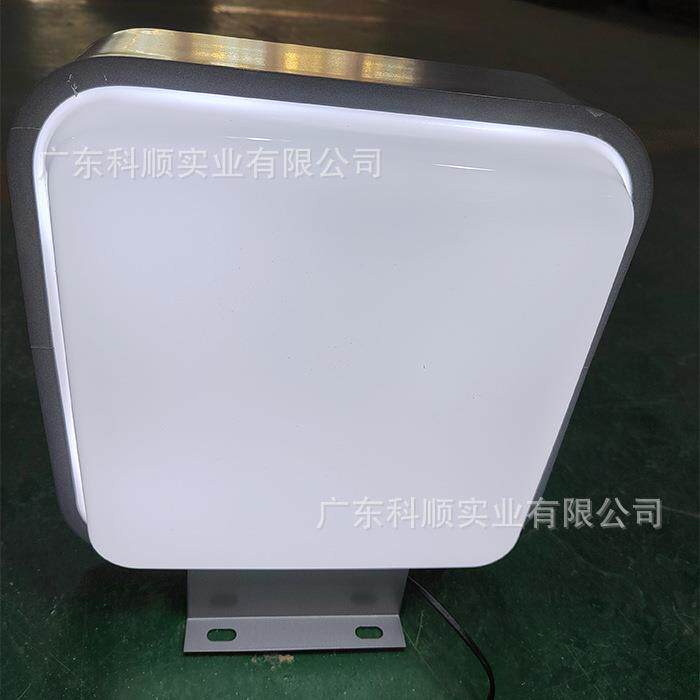 直销空白吸塑亚克力LED发光双面UV丝印贴膜户外广告灯箱侧招