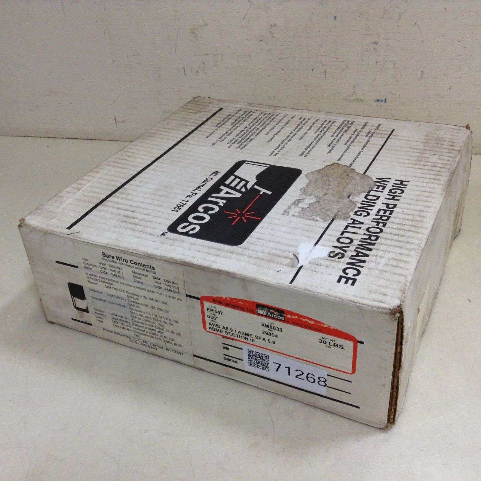 Arcos 4N1A镍基焊条ENiCrFe-2用于因科镍718