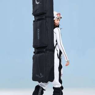 XXX滑雪板包带轮单板包滚轮双板包滑雪滚轮包双板雪板包可托运