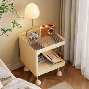 小型超窄30cm床头柜代替神器儿童女孩无甲醛卧室小边几简易置物架