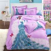 秋冬全棉活性加厚超柔磨毛1.5 1.8 2.0m床四件套纯棉床上用品