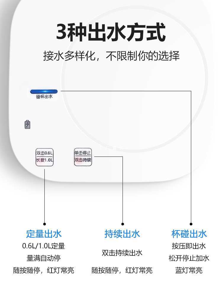 桶装水电动抽水器自动上水家用