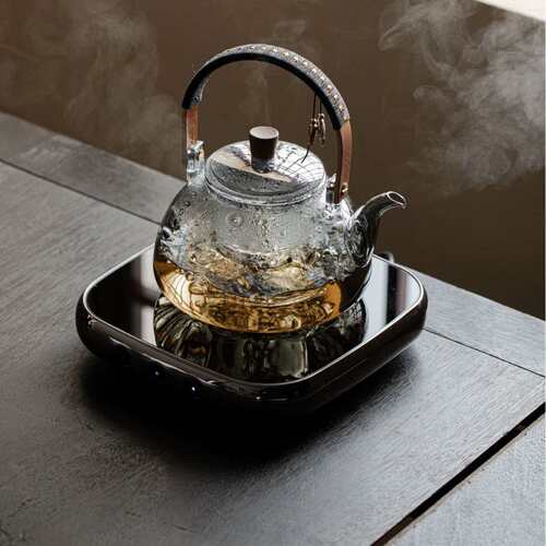 艾玛诗电陶炉煮茶炉自动多功能定时保温煮茶器家用超薄迷你养生炉