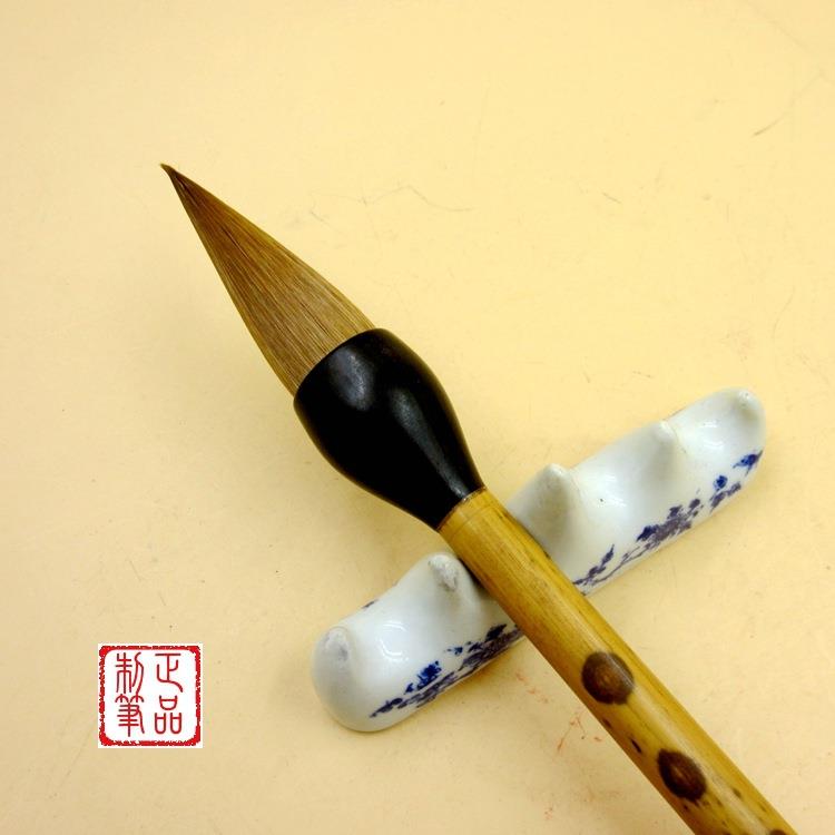 狼兼斗笔毛笔狼毫兼毫羊毫书写书画对联大字毛笔