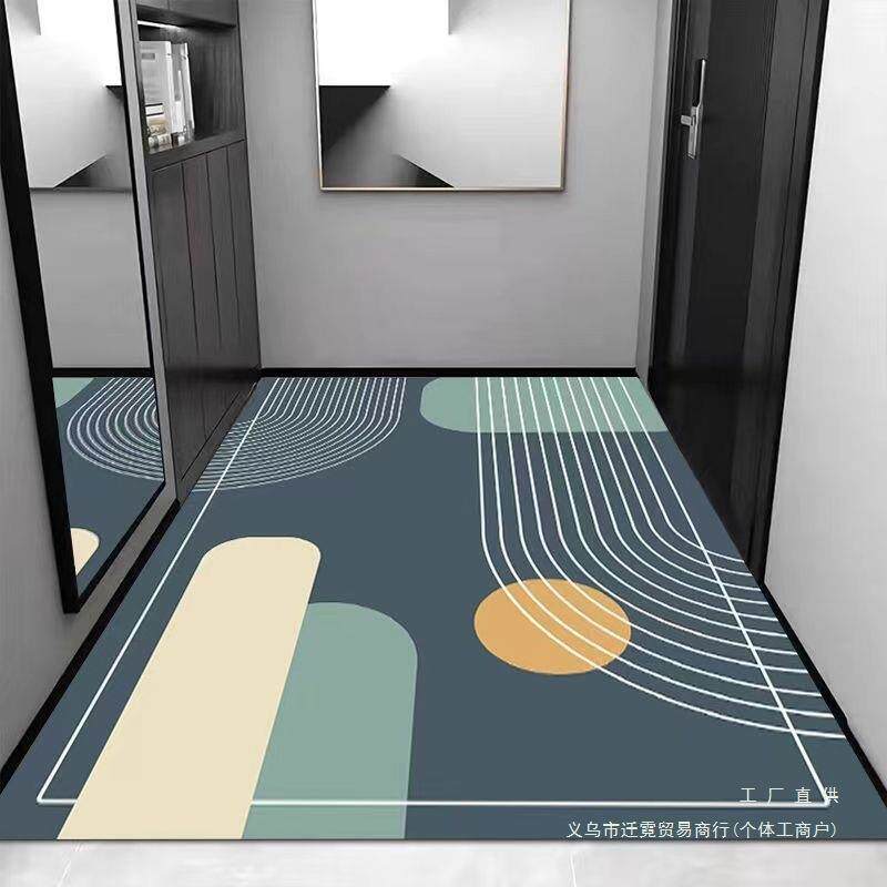 硅藻泥可裁剪地垫入户门垫进门除尘防滑吸水脚垫浴室厕所门口定