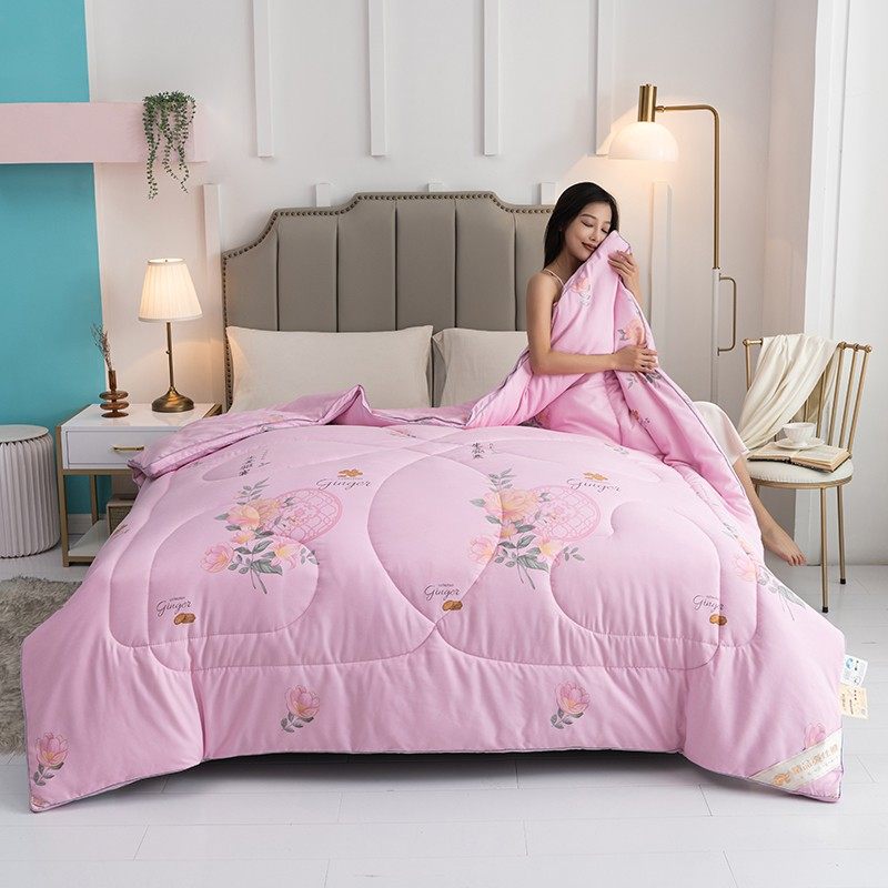 速发【百人验货人】生姜蚕丝被双A加厚保人冬被立体被子双暖被,床上用品,蚕丝被,淘宝优惠券,粉丝福利购,淘宝优惠卷