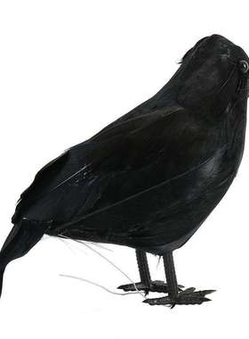 速发Bla iifesLze Simulatio RavewMovie Prop Fake Cro  Bird