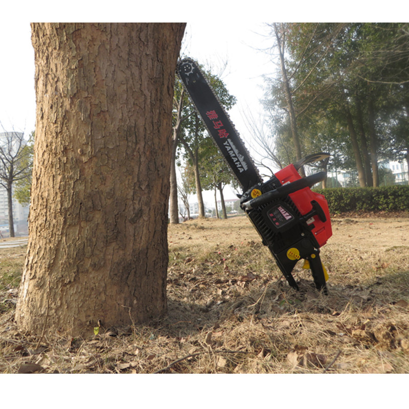 速发柴六代大功率伐木锯伐油链锯 汽木机 砍树工具 坎第汽油锯