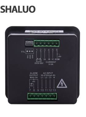 速发发组数显多功能表VG示8GV5单三相电压电流频率显5替代时针仪