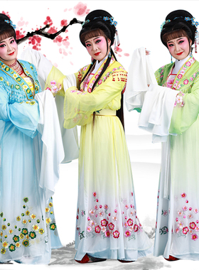 速发越剧黄梅戏曲服装演丝七仙服装花出服装 梅花旦对披