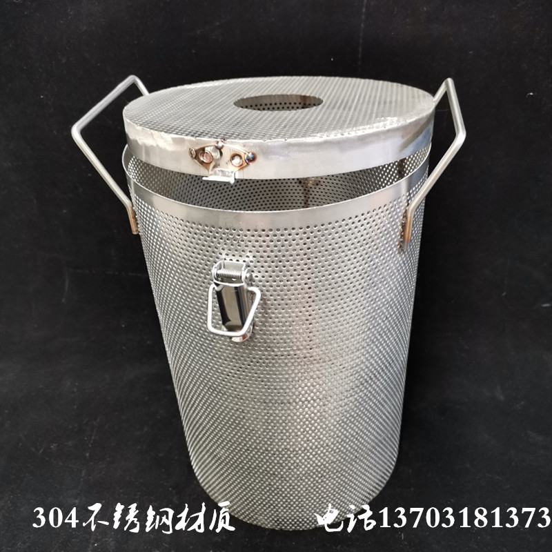 速发6不锈滚水泵滤过网罩潜水泵防护网04不锈钢钢筒压榨机过滤桶