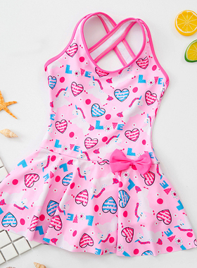 速发Cute Swimwi Girls Uor  PiecewS iuit  krds Ba