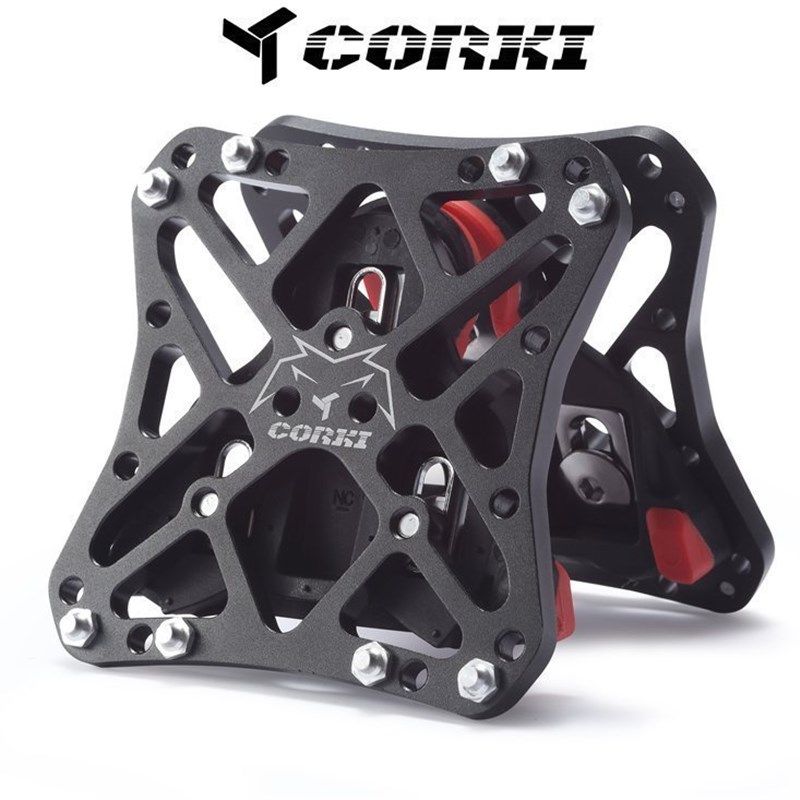 速发C公R平I 锁踏转K踏 山地O路自行车车锁踏锁片 快拆式脚踏