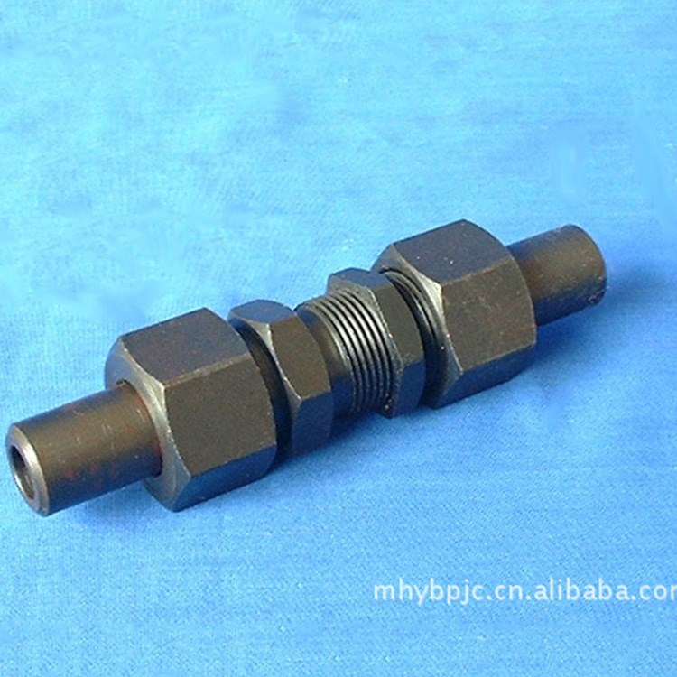 速发新 0通直F4穿板管钢液压接头 E钢卡套接封 锥密头焊接式接头