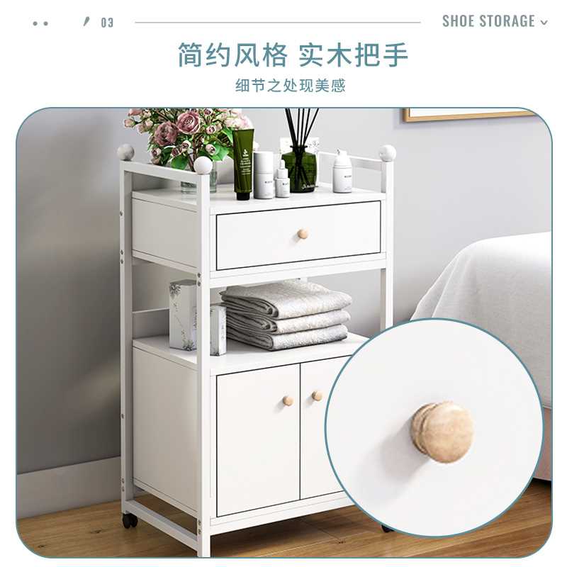速发多功能小推车理发店院移甲仪器收纳置物工美动架具车