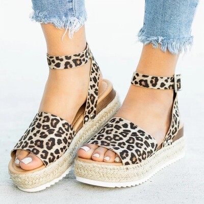 速发Wedges Shoes Wo Sads  Size High Heels Sumr