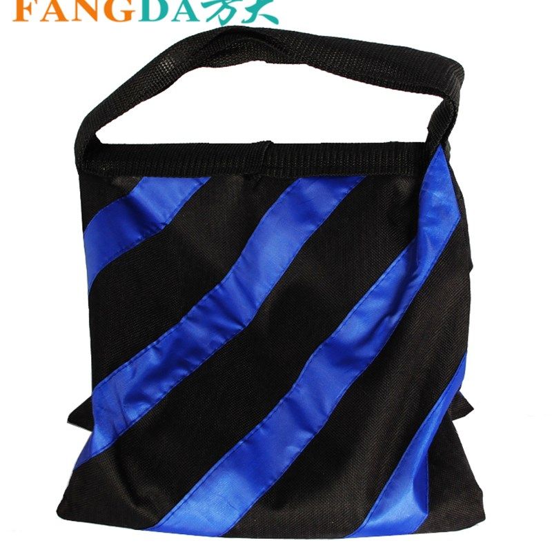 速发摄影沙袋双包条纹魔术腿配重承沙色顶灯架配重包脚架稳沙平衡