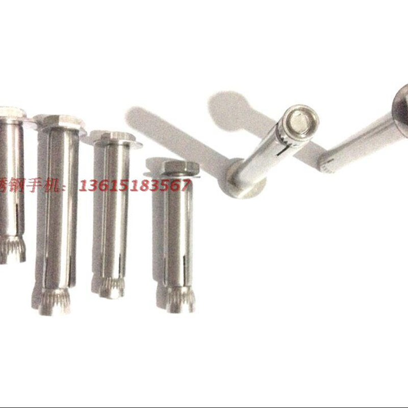 速发201不锈钢内膨1螺丝外体角墙六拉爆螺栓M6M8M胀0M12*110/10-1