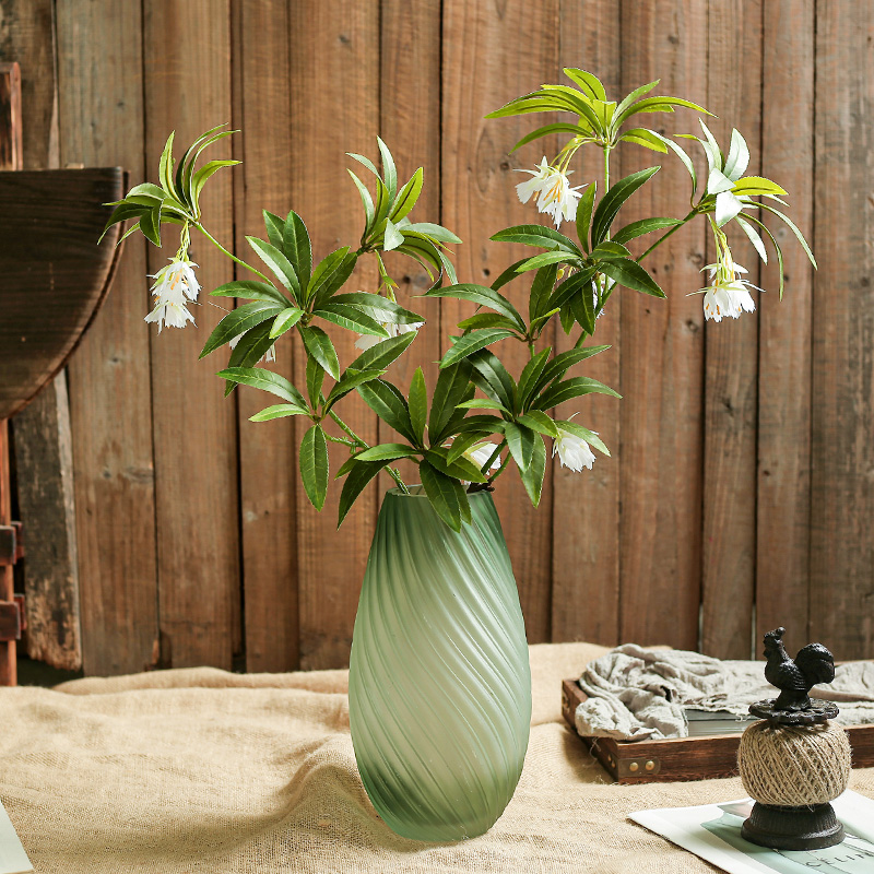 速发 水石榕花花客厅餐桌摆设摆料假花干花插花装饰花艺塑件