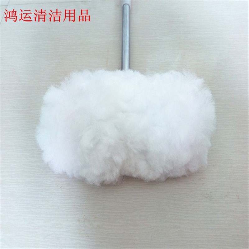 速发。洗车店洗车刷子长洗不锈钢伸缩杆牛洁丝软毛柄车把清拖奶用