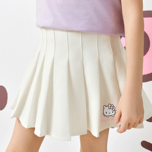 女童夏季裙子2025款中大童秋装女宝洋气时髦小女孩夏日半身裙