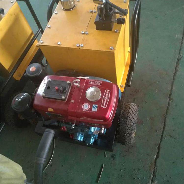 奥莱劈裂机 液压岩石分裂机 大理石矿山开山劈石机器