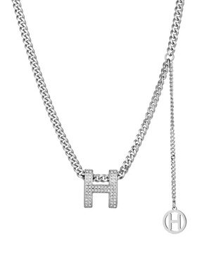 【K^FEISE】H字母项链DD-520819