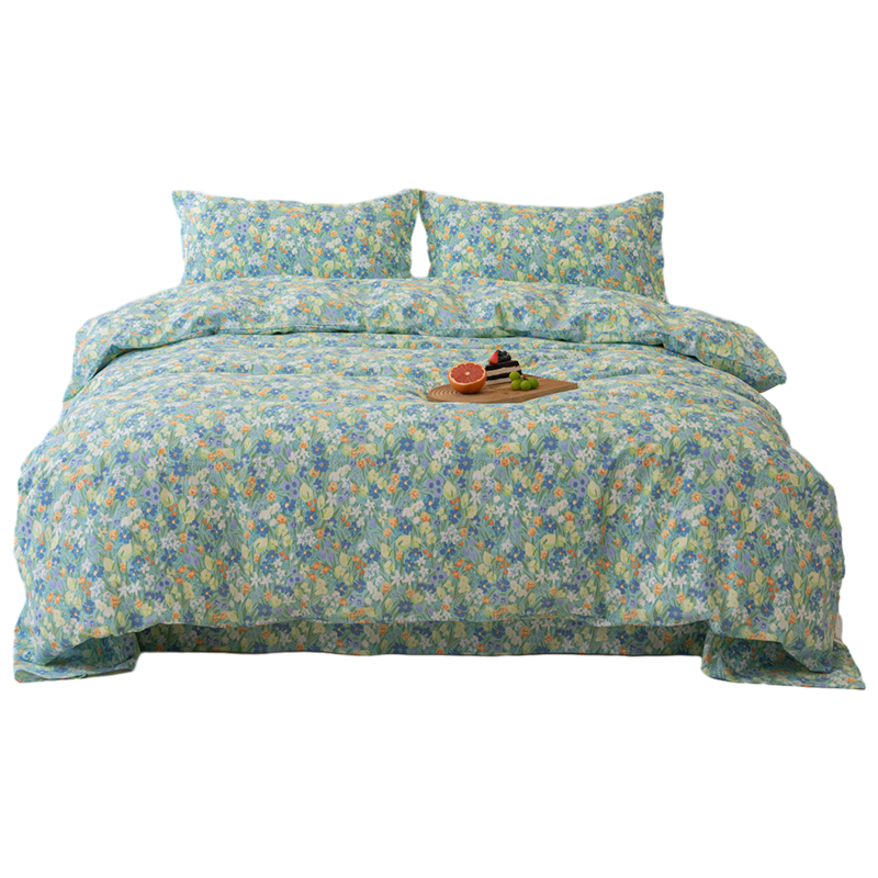 纯棉床单单件加厚100全棉单人1.5米双人被单宿舍三件套大床榻榻米