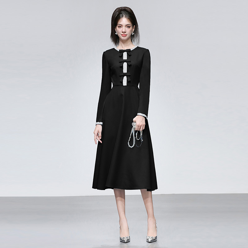 钉珠镶钻蝴蝶结设计名媛奢华