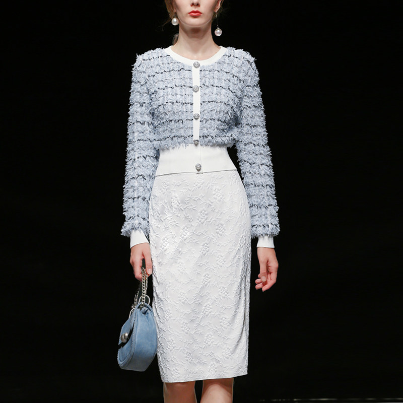 2025秋冬季新款女装修身短款针织衫打底衫上衣长袖薄款外搭开衫