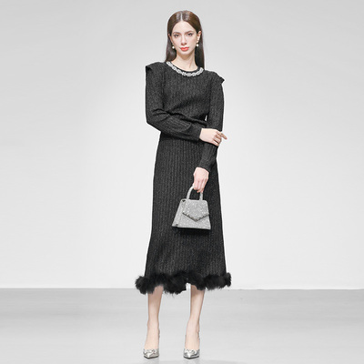 款高级感气质名媛女神范小香风