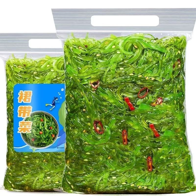 即食海藻沙拉裙带菜海带丝梗丝海白菜丝酸甜凉拌日料寿司中华海草