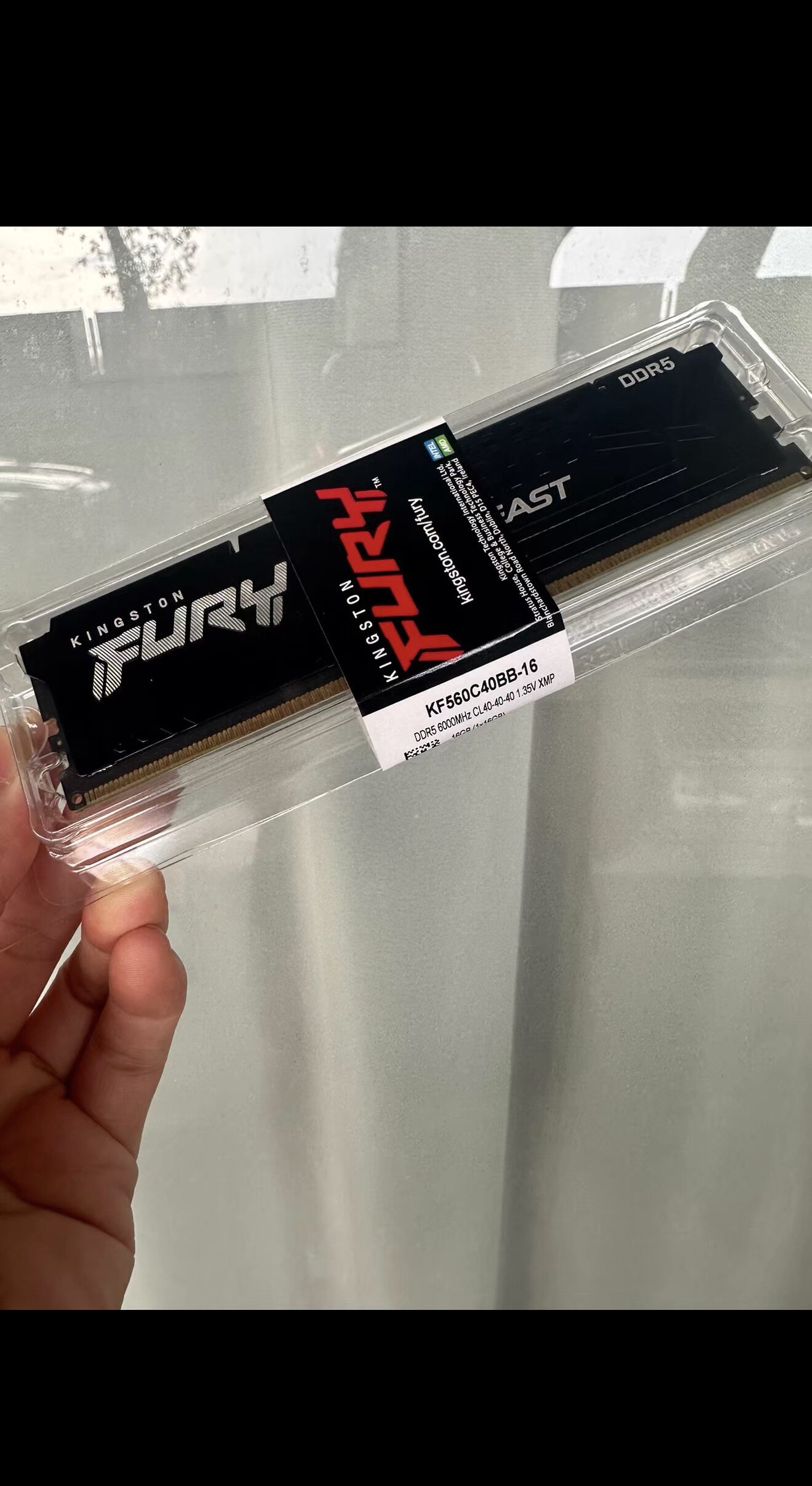 金士顿DDR5 16g 6000/5600/5200/4800 台式机 骇客神条