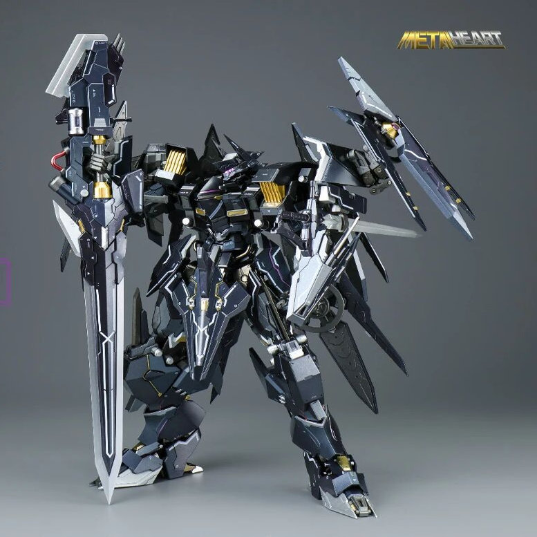 创模玩 TRON 机动战队 黑骑士涂装合金成品机甲模型