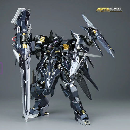 创模玩 TRON 机动战队 黑骑士涂装合金成品机甲模型